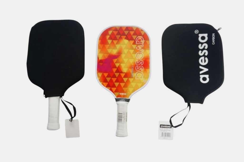Avessa Pkl-510 Carbon Pickle\Paddle Raket Çanta Lı Kırmızı-Sarı