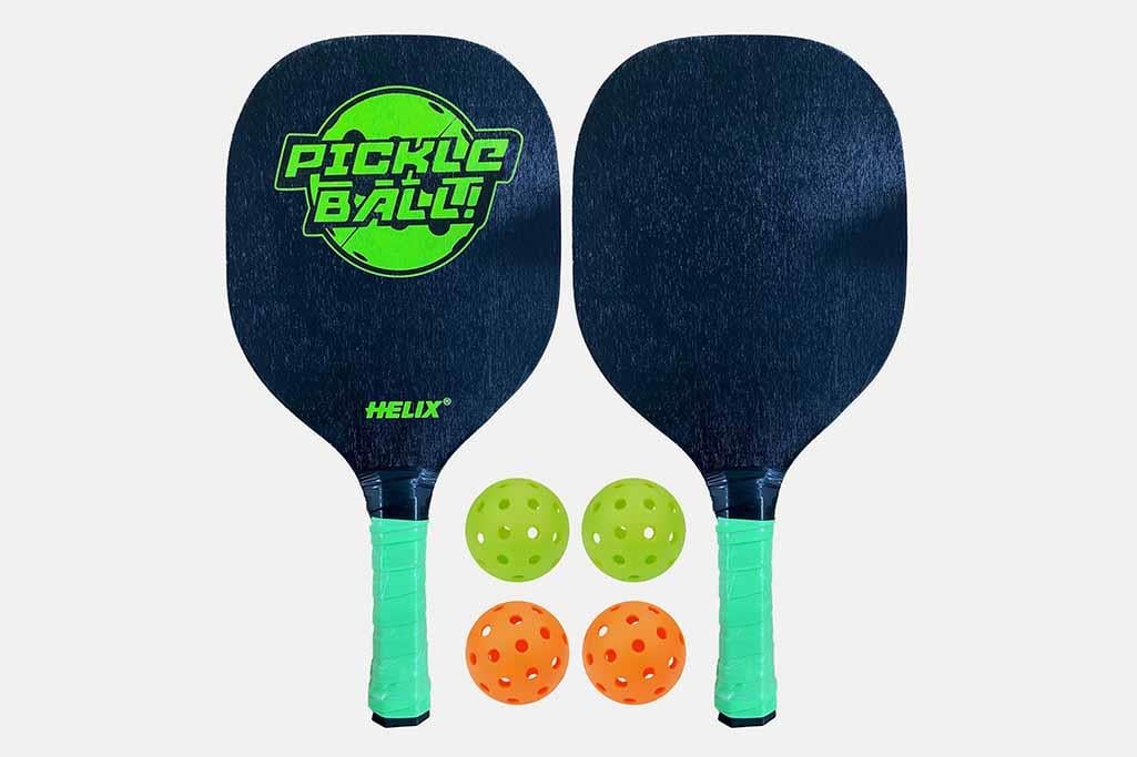 Helix Ahşap Pickleball Set