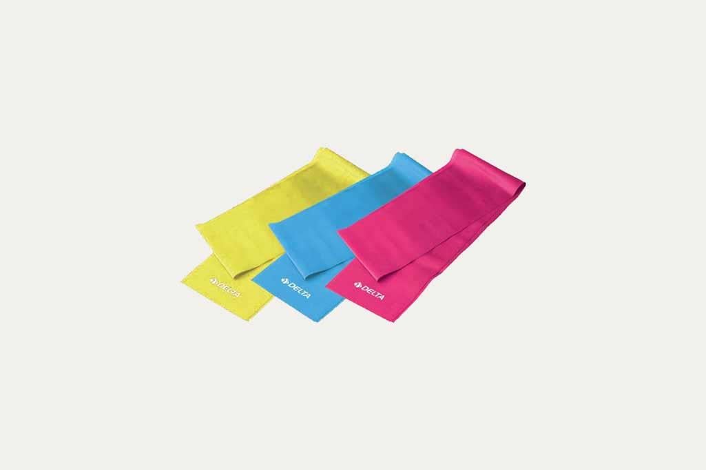 Delta Pilates Bant 3 lü Set 90 x 7.5