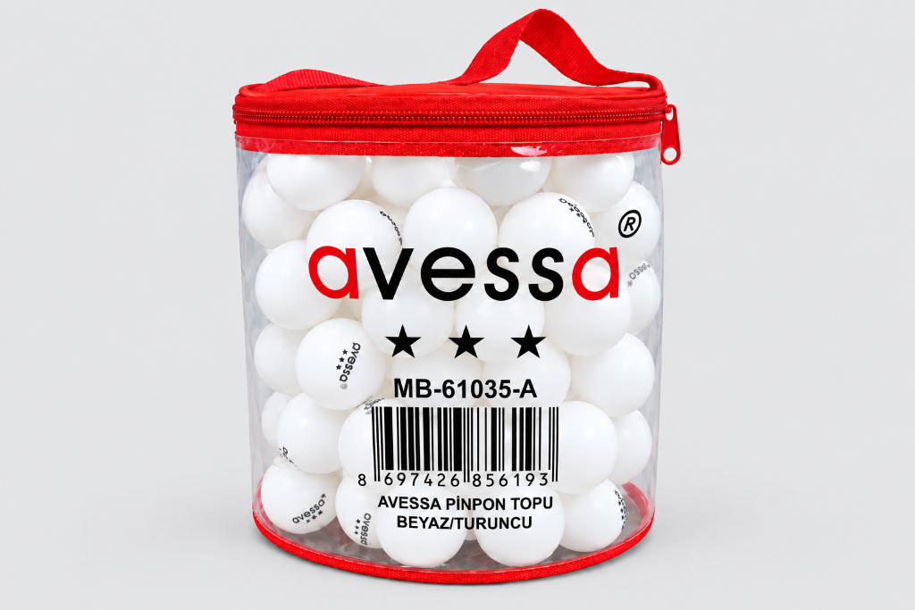 Avessa 100 lü Beyaz Antrenman Pinpon Topu