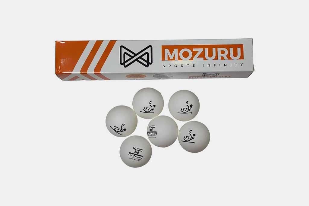 Avessa Mozuru Mzr006-Wht ITTF Onaylı Beyaz Pinpon Topu 6'LI