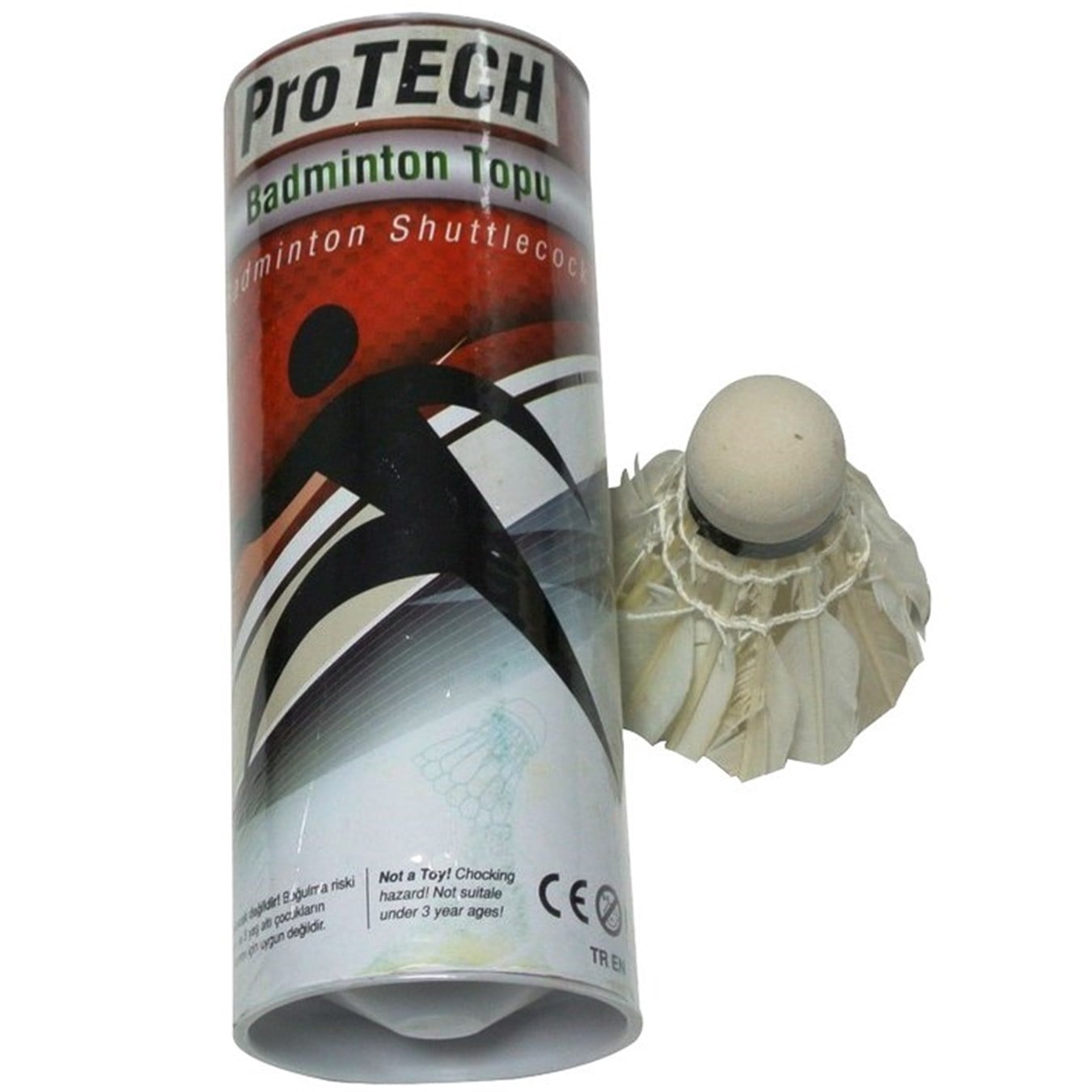 ProtechBadminton ToplarıProtech 4 lü Kaz Tüyü Badminton Topu