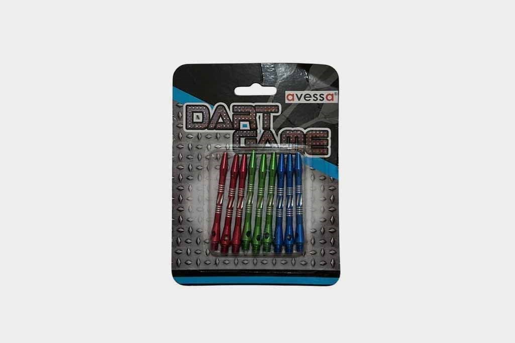 Avessa Renkli Dart Oku Alüminyum Shaft 9'Lu