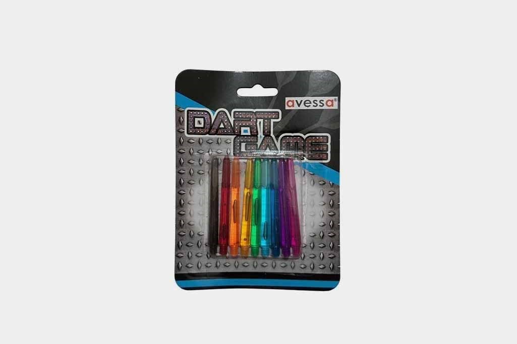 Avessa Renkli Dart Oku Plastik Shaft 9'Lu