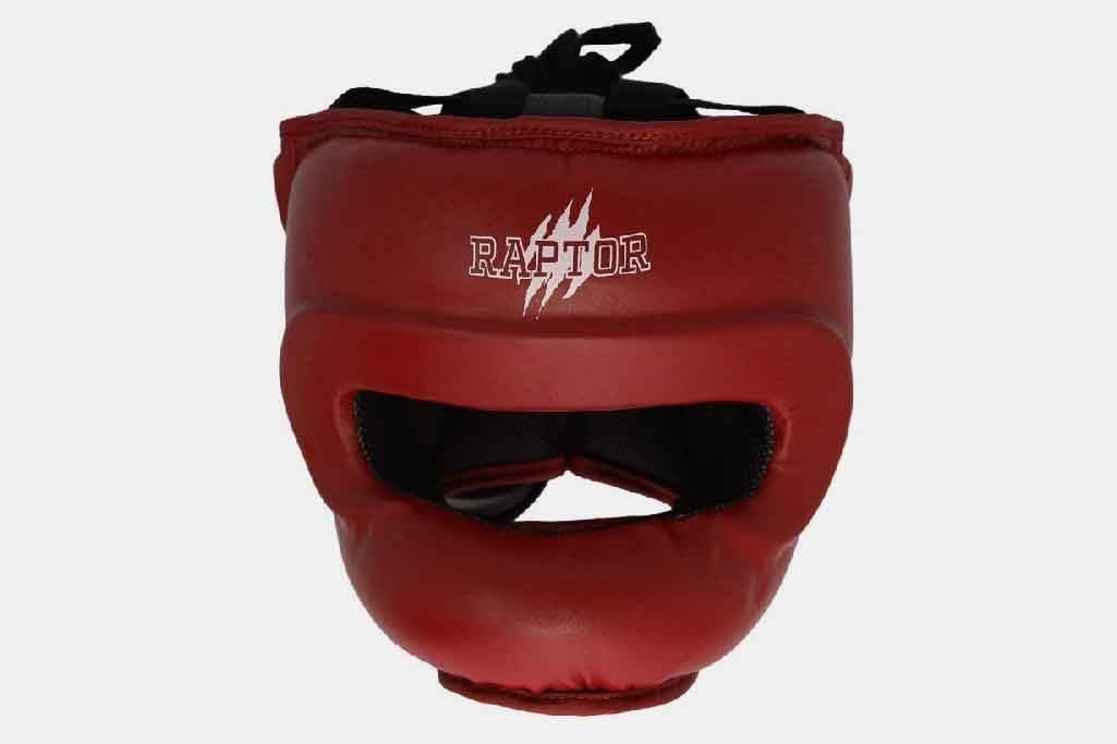 Raptor Kapalı Kask Kırmızı - HG
