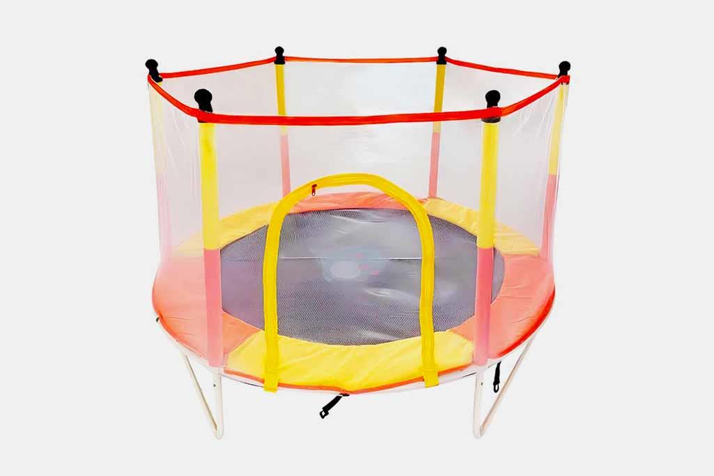 Helix 811238 Fileli Korumalı Trambolin - Turuncu