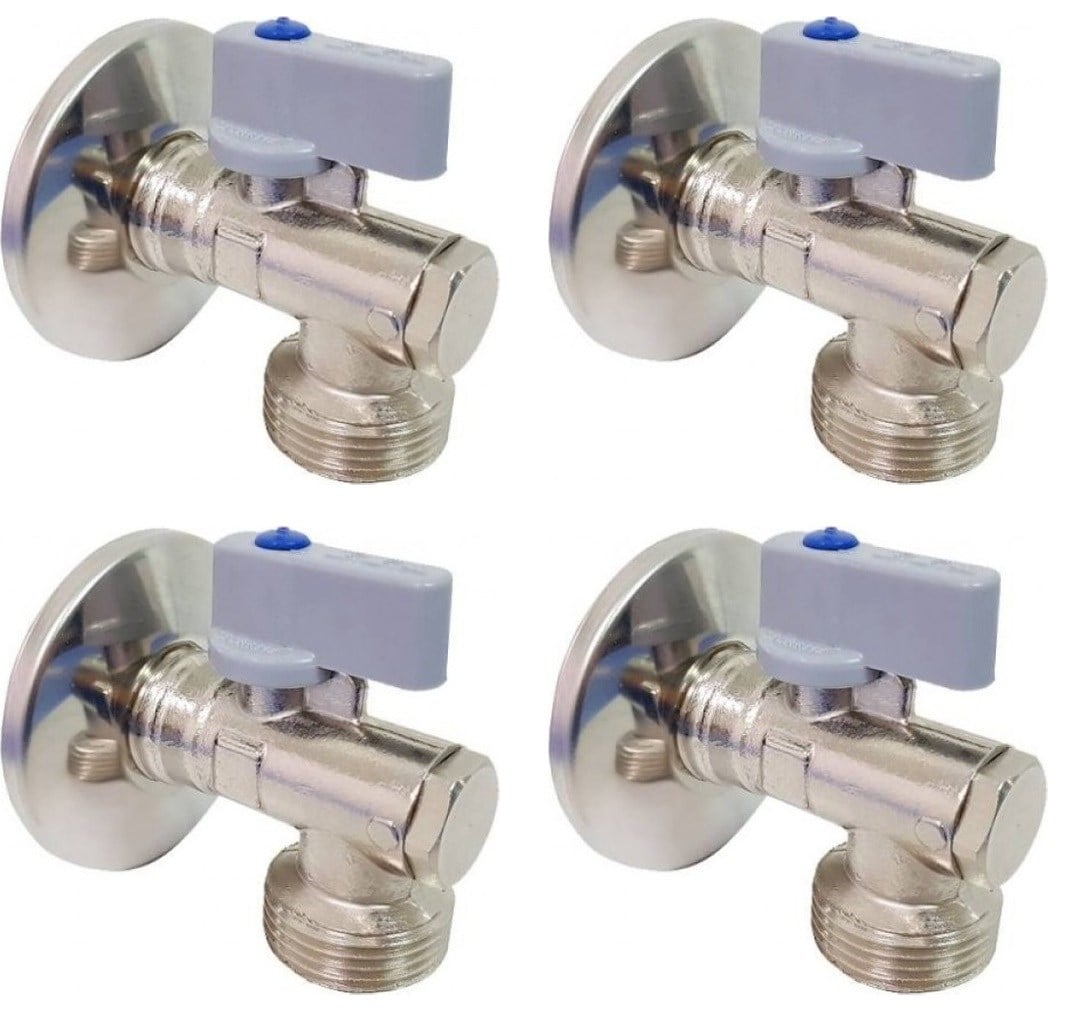  4 Adet ECA Filtreli Çamaşır / Bulaşık Makinası Musluğu 1/2 602111059