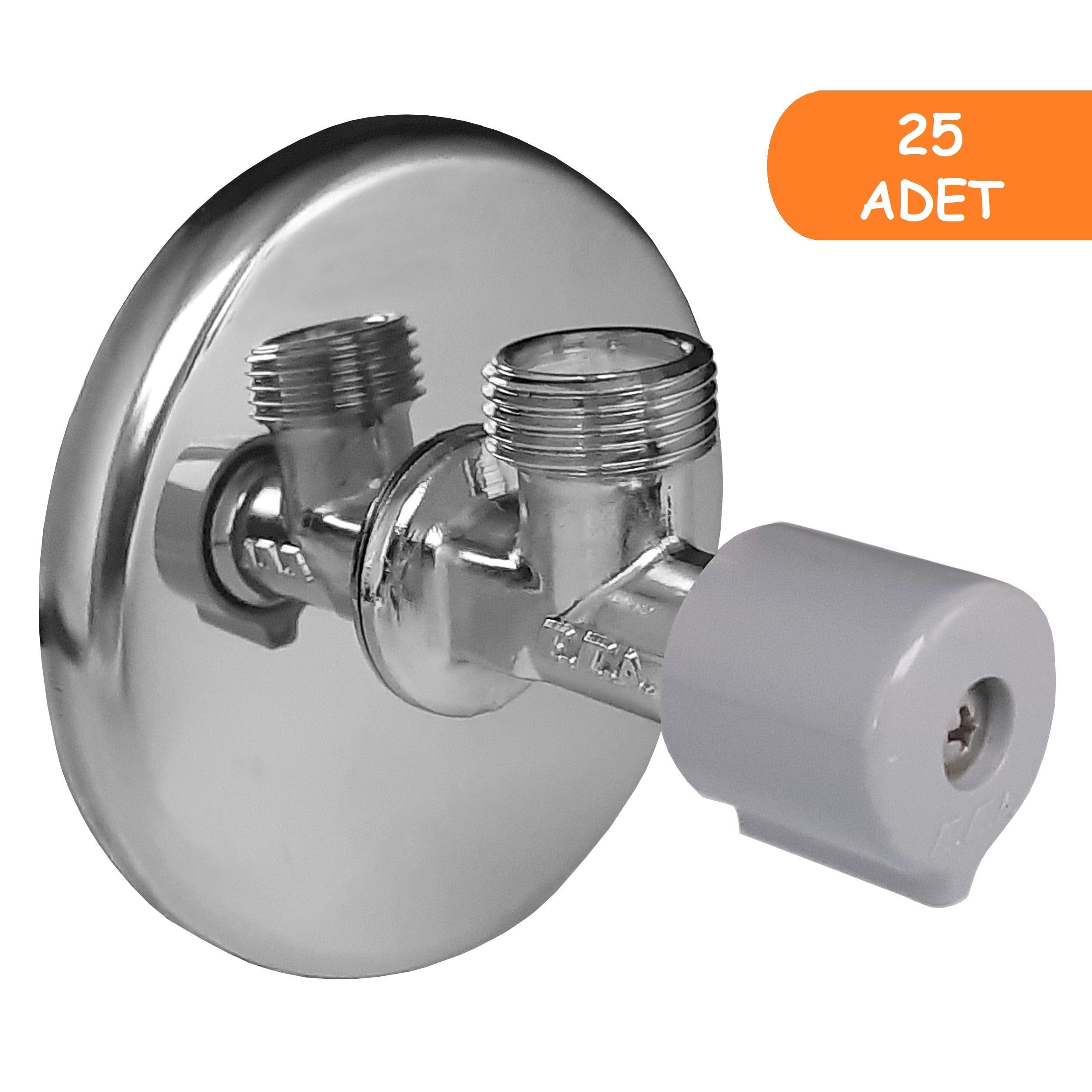 25 Adet ECA Filitreli Ara Musluk Rozetli 102111526