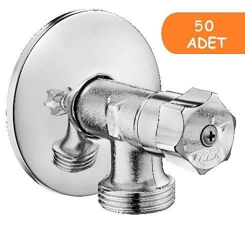 50 Adet ECA Çamaşır Musluğu Poşet Ambalajlı 102109450 E.C.A.