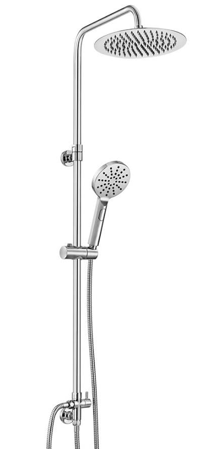 AR Olympos İnce Banyo Yuvarlak Takım Duş Kolonu Tepe Duş Seti 102158049