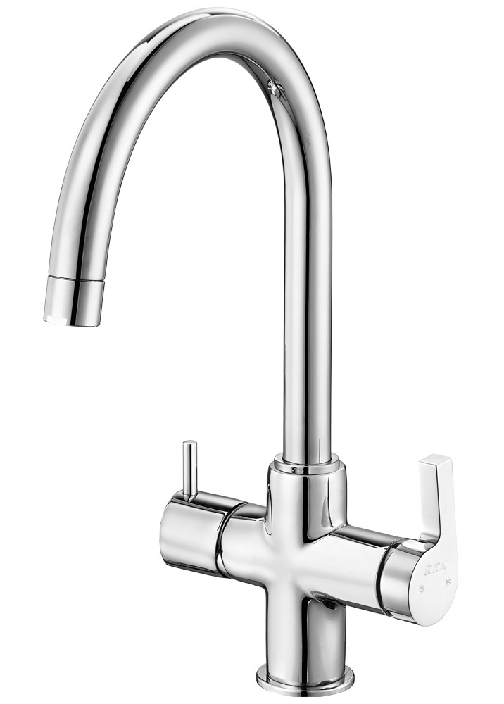 ECA İcon Dual Flow Çift Akışlı Arıtıcı Eviye Bataryası Su Arıtma Bağlantılı 102118138