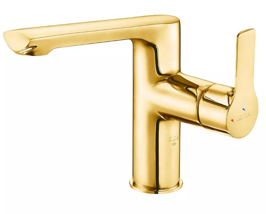 ECA Luna Yandan Kollu Lavabo Bataryası Altın Renkli 102108955A1