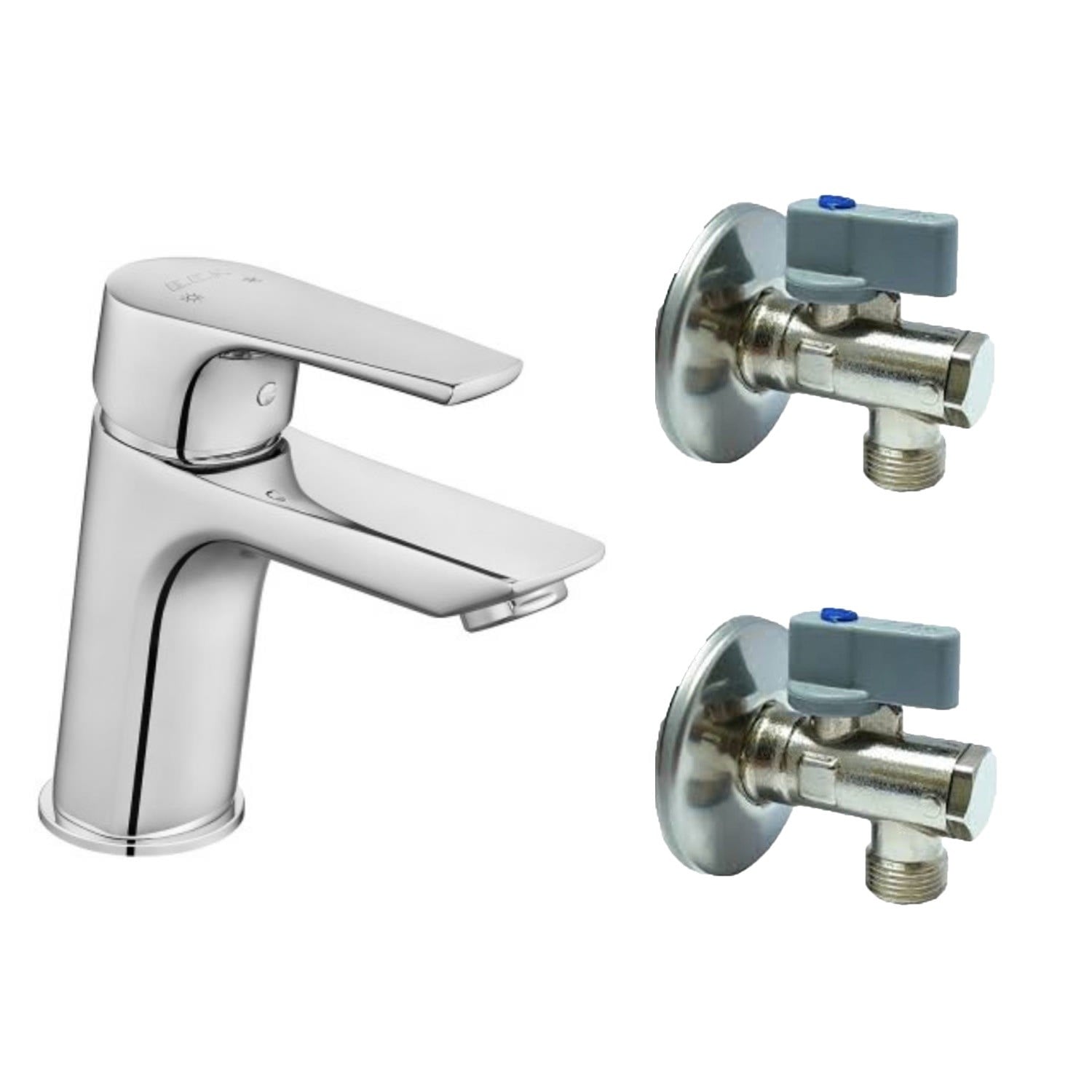 ECA Niobe Lavabo Bataryası 053+2 Adet ECA Filtreli Ara Musluk