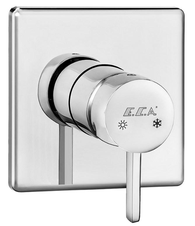 ECA Purity Ankastre Duş Bataryası Sıva Üstü 102167102H-K