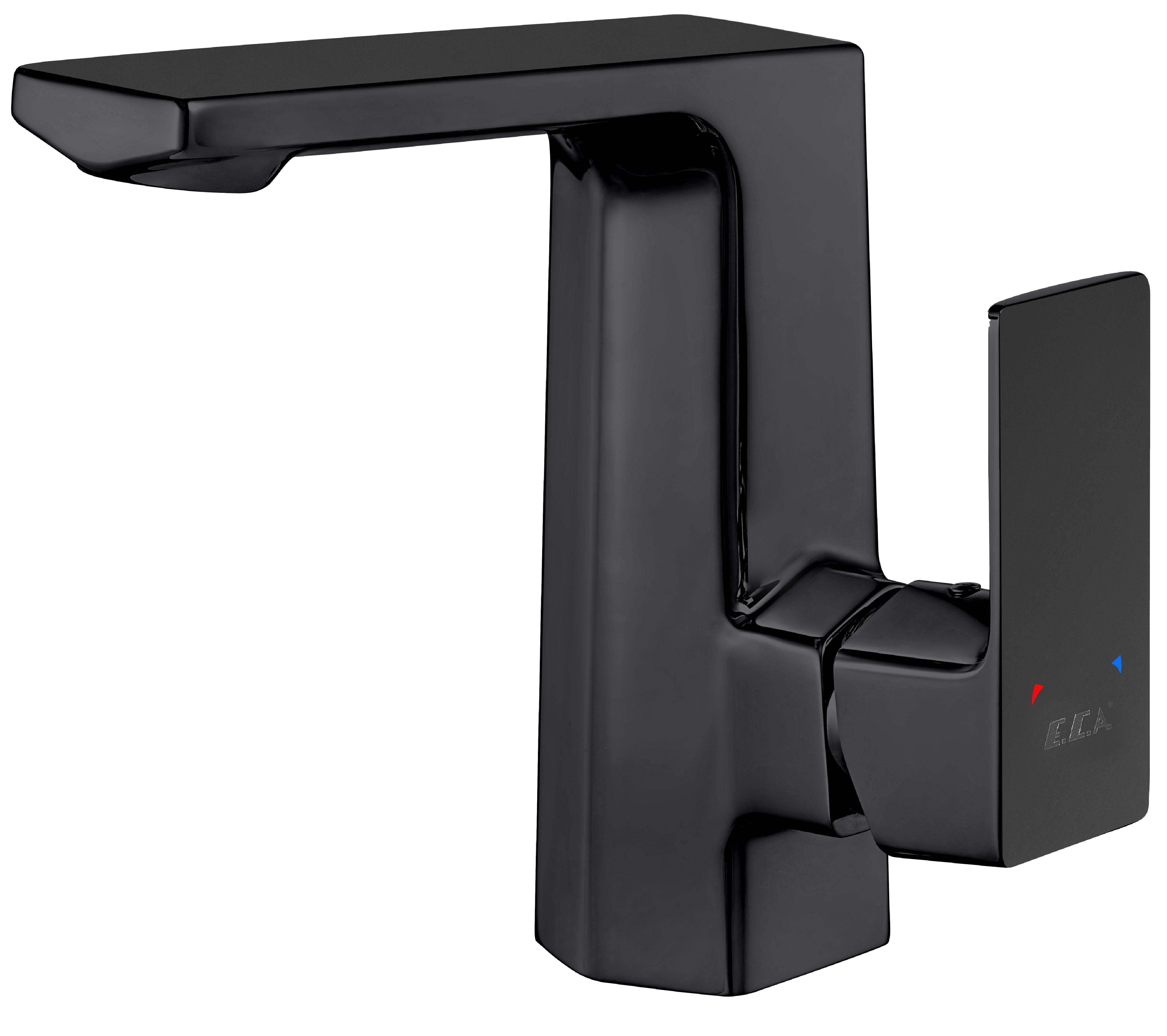 ECA Royal Yandan Kollu Lavabo Bataryası Mat Siyah 102188667C1