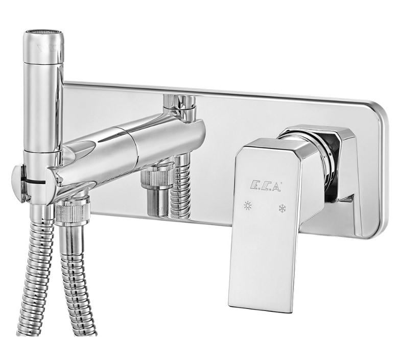 ECA Tiera Ankastre Taharet Bataryası Perlatörlü Sıva Üstü 102167005-KP