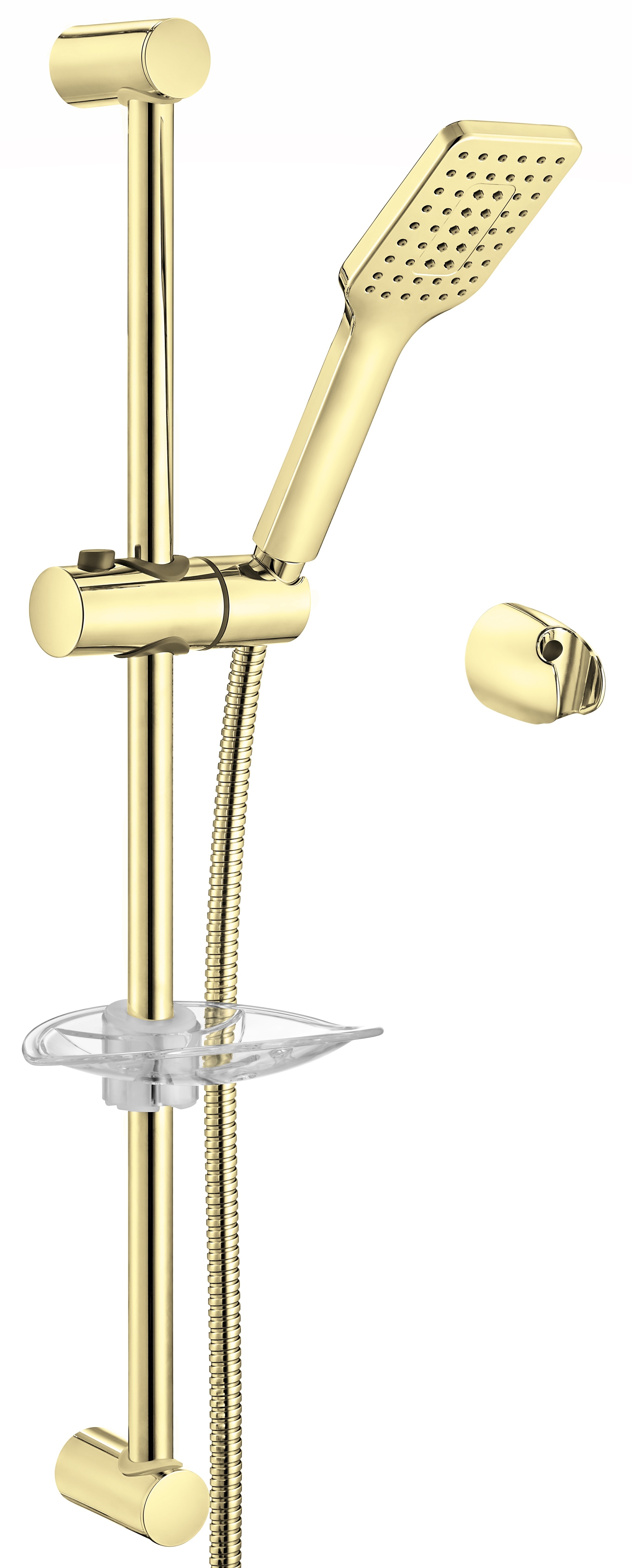 ECA Tiera Banyo Hareketli Sürgülü Duş Seti Üst Takımı Altın Renkli 102846029