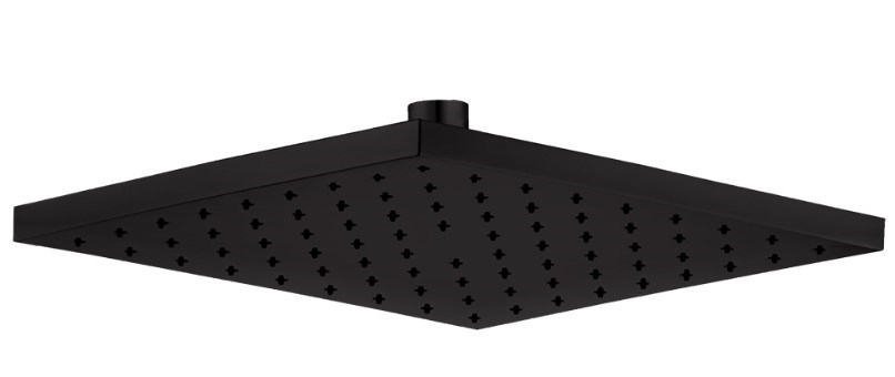 ECA Tiera Banyo Kare Duş Başlığı 25x25 Mat Siyah Renkli 102145068C1