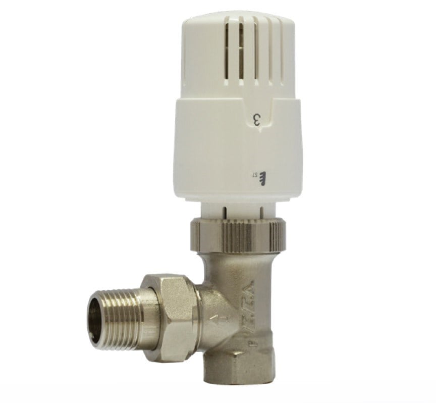 ECA TRV4 Termostatik Köşe Radyatör Valfi Petek Vanası 602120755