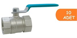 10 Adet ECA 1/2 Küresel Valf V.2 İç Vida X İç Vida 602122429