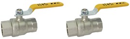 2 Adet ECA 1 Doğalgaz Küresel Vana / Valf MOP 0.5 602122153