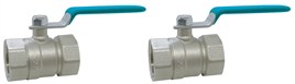 2 Adet ECA 1/2 Küresel Valf V.2 İç Vida X İç Vida 602122429