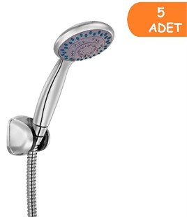 5 Adet AR Dore Mafsallı Duş Seti Banyo Üst Takımı Dört Fonksiyonlu 102117358