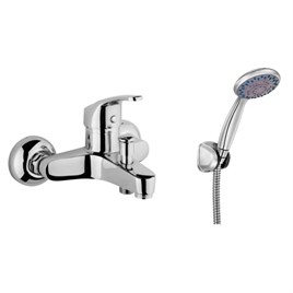 AR Lucia Banyo Bataryası 102102493 + AR Dore Mafsallı Duş Seti Banyo Üst Takımı Dört Fonksiyonlu 102117358