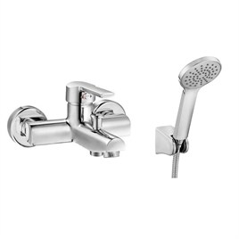 ECA Delta Banyo Bataryası + ECA Spylos Mafsallı Duş Seti Banyo Üst Takımı 102117378