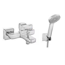ECA Dream Banyo Bataryası 102102534 + ECA Spylos Mafsallı Duş Seti Banyo Üst Takımı 102117378