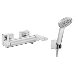 ECA İcon Banyo Bataryası +ECA Spylos Mafsallı Duş Seti Banyo Üst Takımı 102117378
