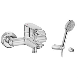 ECA Lia Banyo Bataryası + ECA Zafir Mafsallı Duş Seti Banyo Üst Takımı