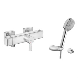ECA Life Banyo Bataryası + ECA Zafir Mafsallı Duş Seti Banyo Üst Takımı