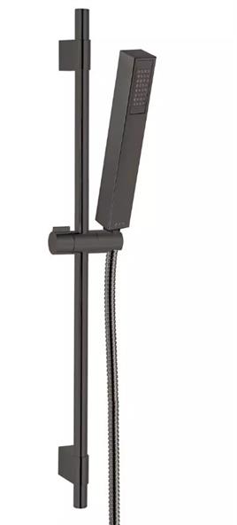 ECA Life Banyo Hareketli Sürgülü Duş Seti Üst Takımı Mat Antrasit Renkli 102146777C5