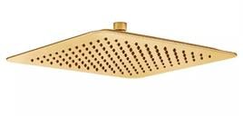 ECA Life Banyo Kare Duş Başlığı Altın Renkli 30x30 102145777A1
