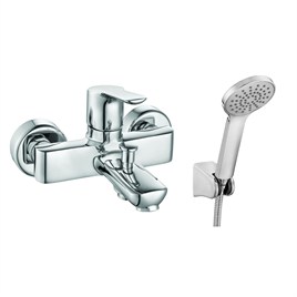 ECA Luna Banyo Bataryası +ECA Spylos Mafsallı Duş Seti Banyo Üst Takımı 102117378