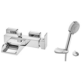 ECA Natura Banyo Bataryası + ECA Zafir Mafsallı Duş Seti Banyo Üst Takımı 102117346