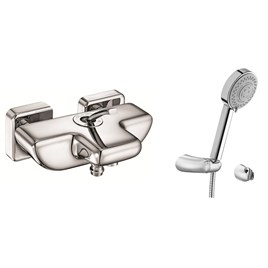 ECA Novita Banyo Bataryası + ECA Zafir Mafsallı Duş Seti Banyo Üst Takımı