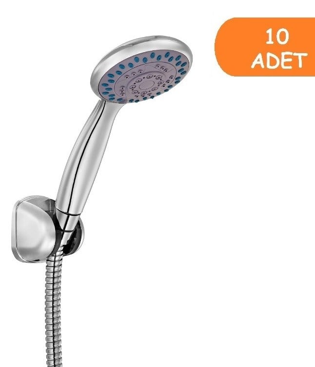 10 Adet AR Dore Mafsallı Duş Seti Banyo Üst Takımı Dört Fonksiyonlu 102117358