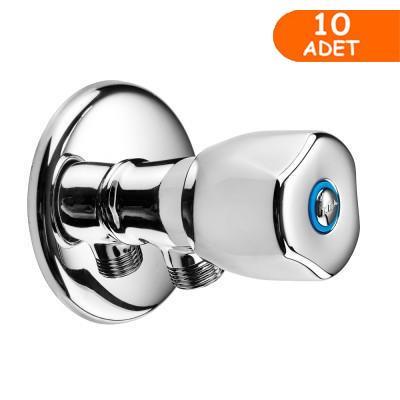 10 Adet ECA Pınar Rozetli Ara-Taharet Musluğu 102111104 (Toptan) Blister Ambalajlı 