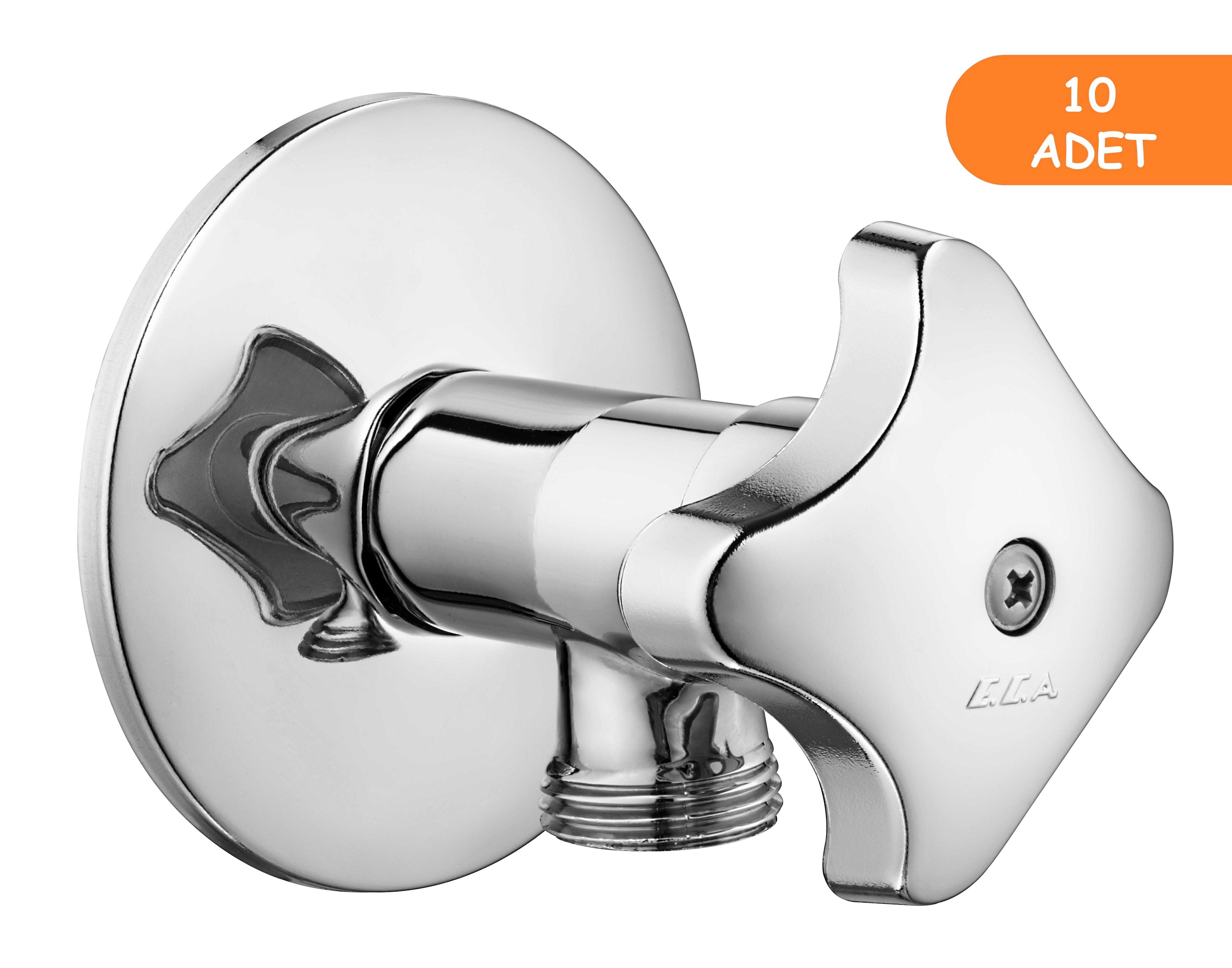 10 Adet ECA Uzun Ara Musluk 102111150