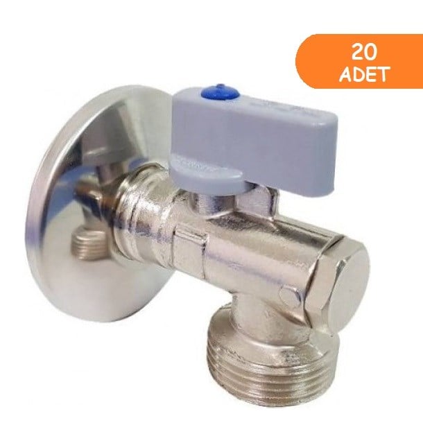 20 Adet ECA Filtreli Çamaşır / Bulaşık Makinası Musluğu 1/2 602111059
