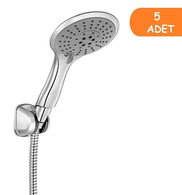 5 Adet AR Tilia Mafsallı Duş Seti Banyo Üst Takımı Beş Fonksiyonlu 102117359