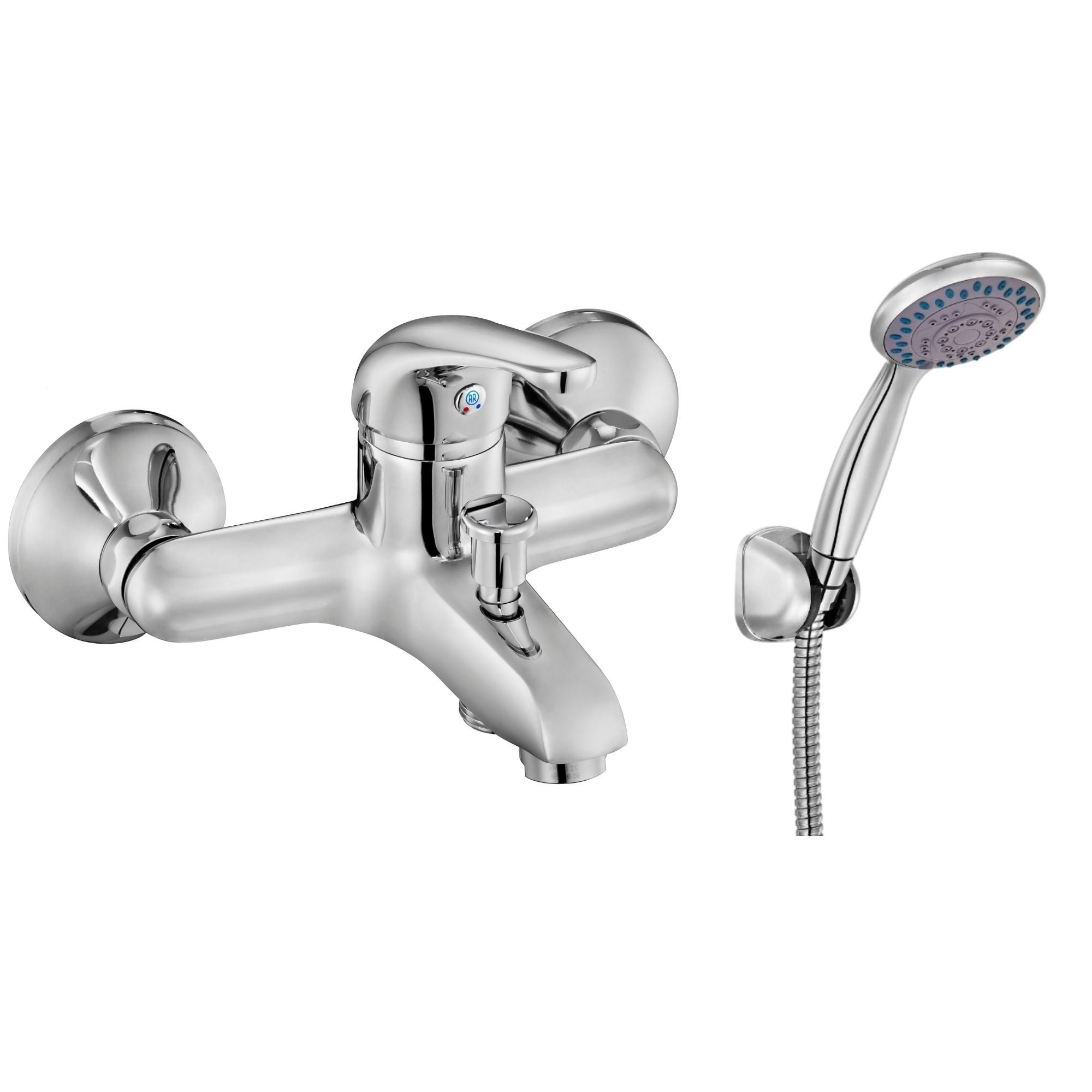 AR Allegra Banyo Bataryası 102102521 + AR Dore Mafsallı Duş Seti Banyo Üst Takımı Dört Fonksiyonlu 102117358