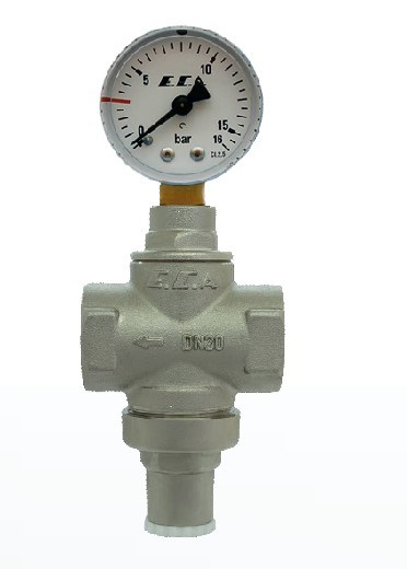 ECA 1 1/4 Basınç Düşürücü Manometreli İç X İç 602111041