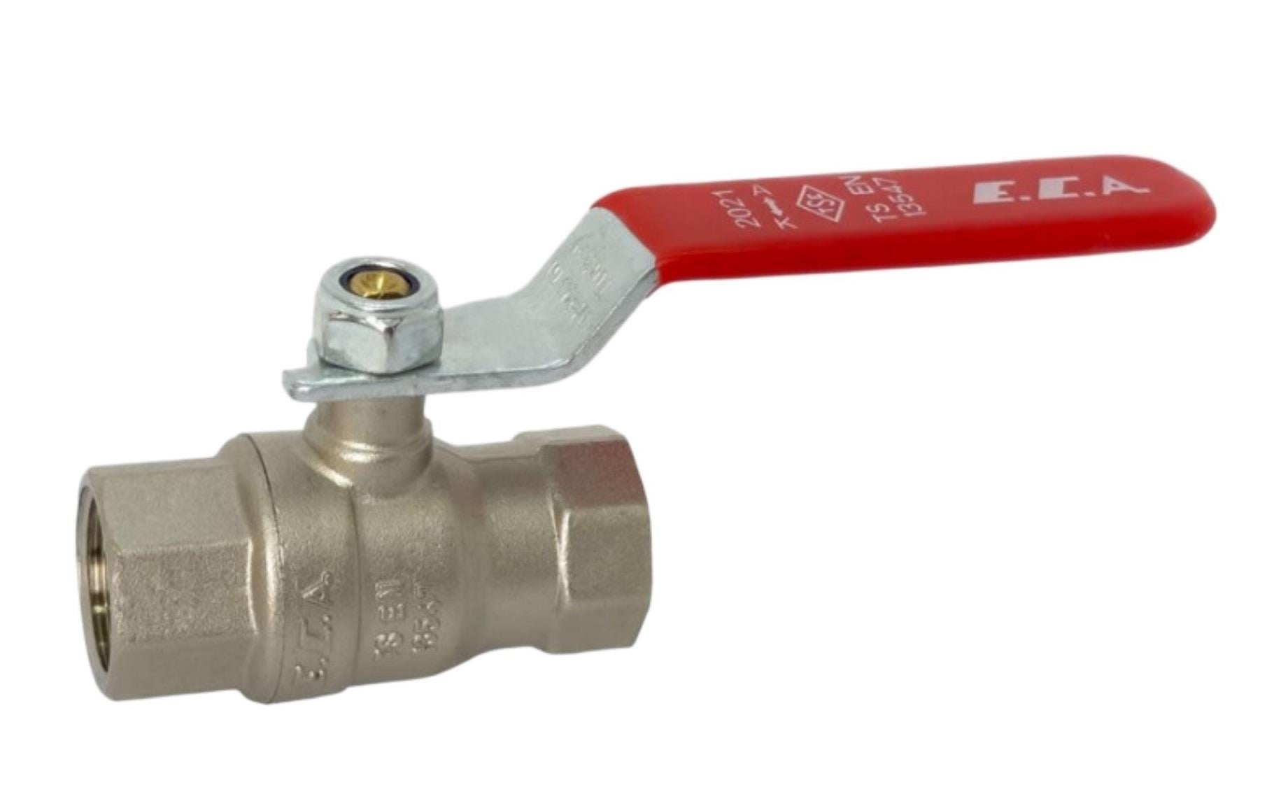 ECA 1/2 Endüstriyel Tip Küresel  Valfi İç Vida x İç Vida PN25 602122187