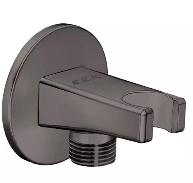 ECA Dalia Ankastre Duş Çıkış Dirseği Mat Antrasit Renkli 102199926C5-Y