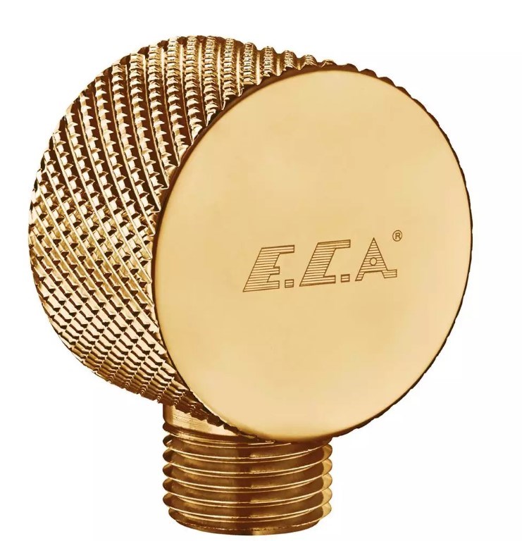 ECA Life Ankastre Duş Çıkış Dirseği Altın Renkli 102199917A1