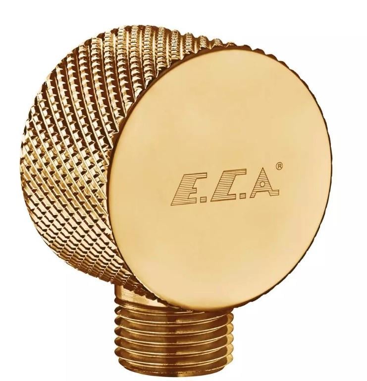 ECA Life Ankastre Duş Çıkış Dirseği Altın Renkli 102199917A1