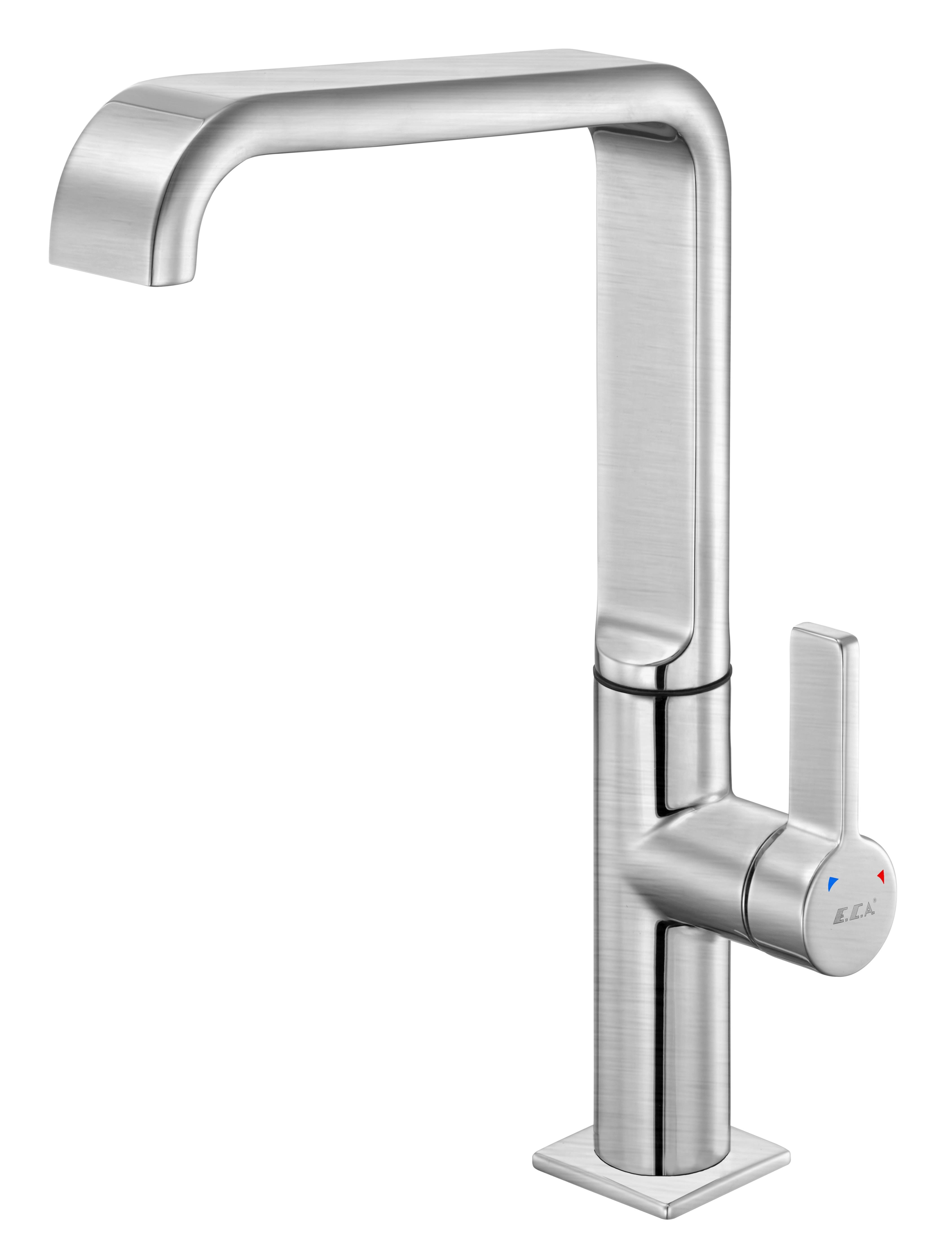 ECA Life Mutfak Eviye Bataryası Paslanmaz Çelik Görünümlü 102518777